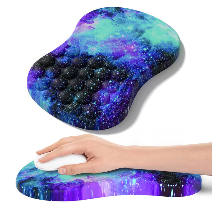 Mauspad mit Handgelenkauflage,Ergonomisches Mousepad zur Linderung von Schmerzen im Karpaltunnel, Me