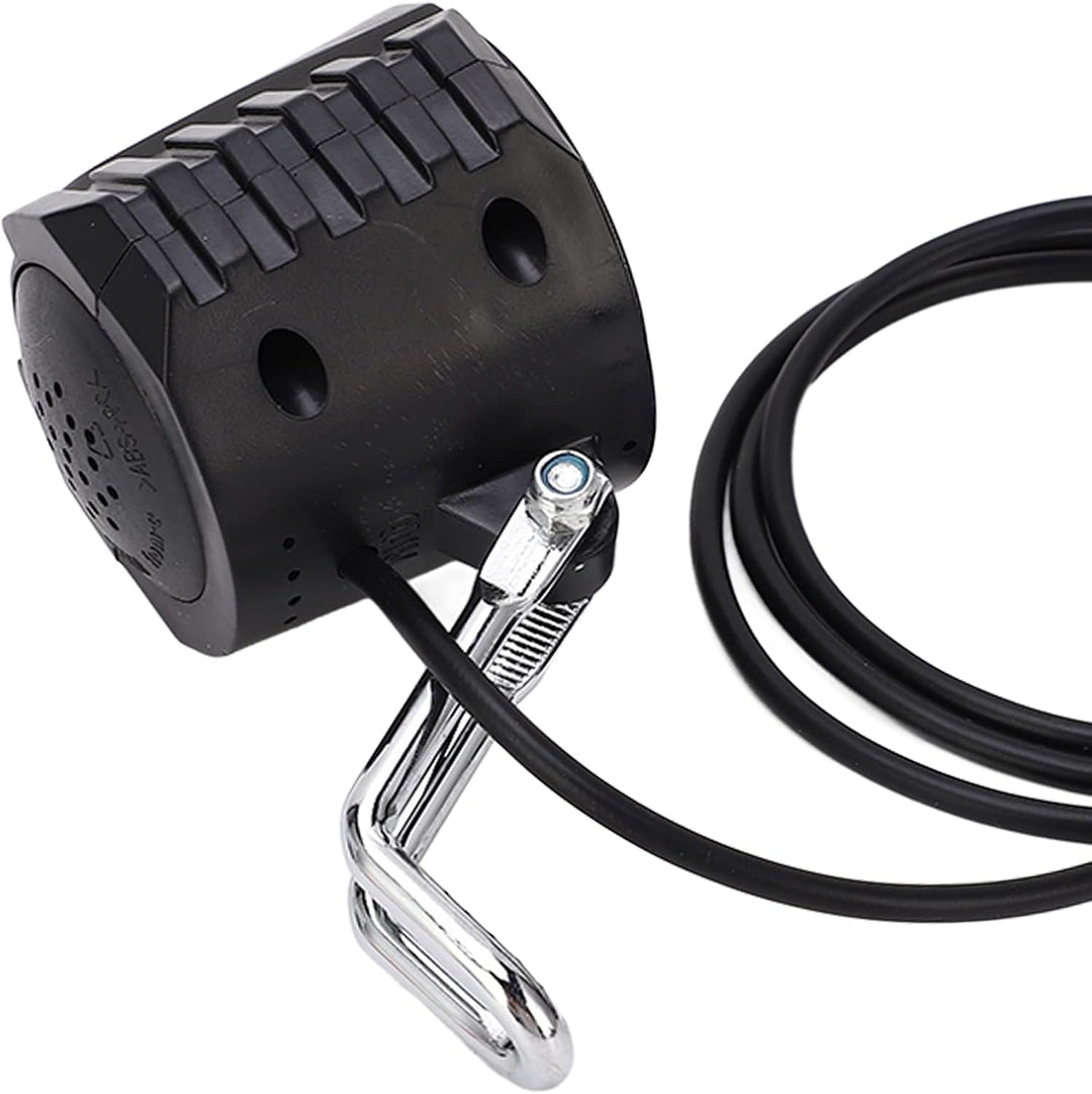 Denash Elektroroller-Frontlicht, Elektroroller-Hupenscheinwerfer Universal 12-72 V ABS Praktisches 1