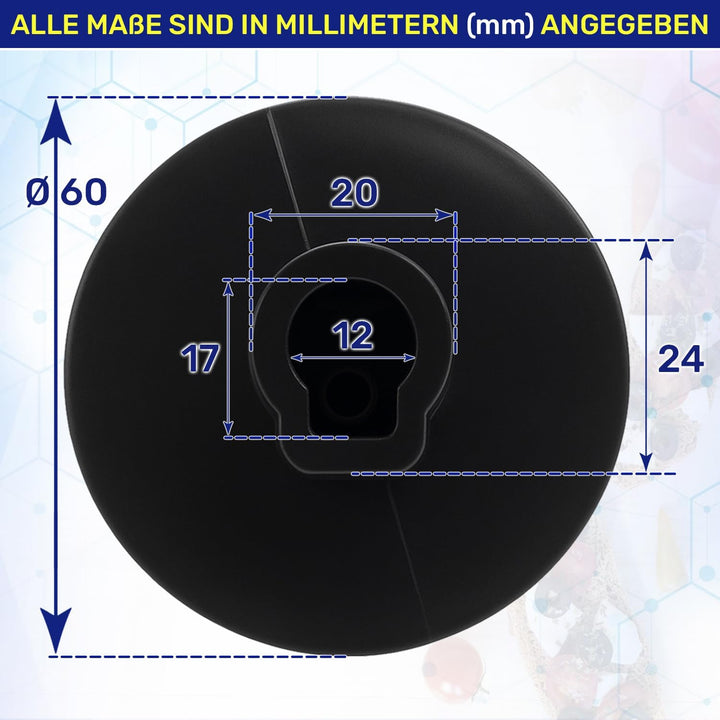 MONTERAL Schneebesen für Küchenmaschine mit Originalcode AT6116022700 für Ariete