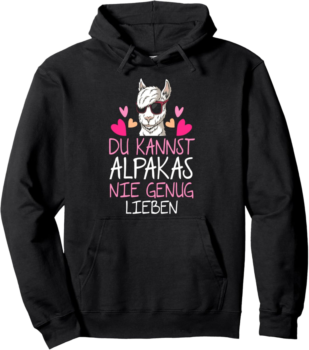 Alpaka Lama Alpakas Pullover Hoodie