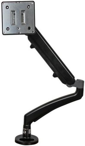 Startech.Com Supporto Slim per Monitor Lcd Led Schermo Display, Braccio Regolabile in Altezza con Si
