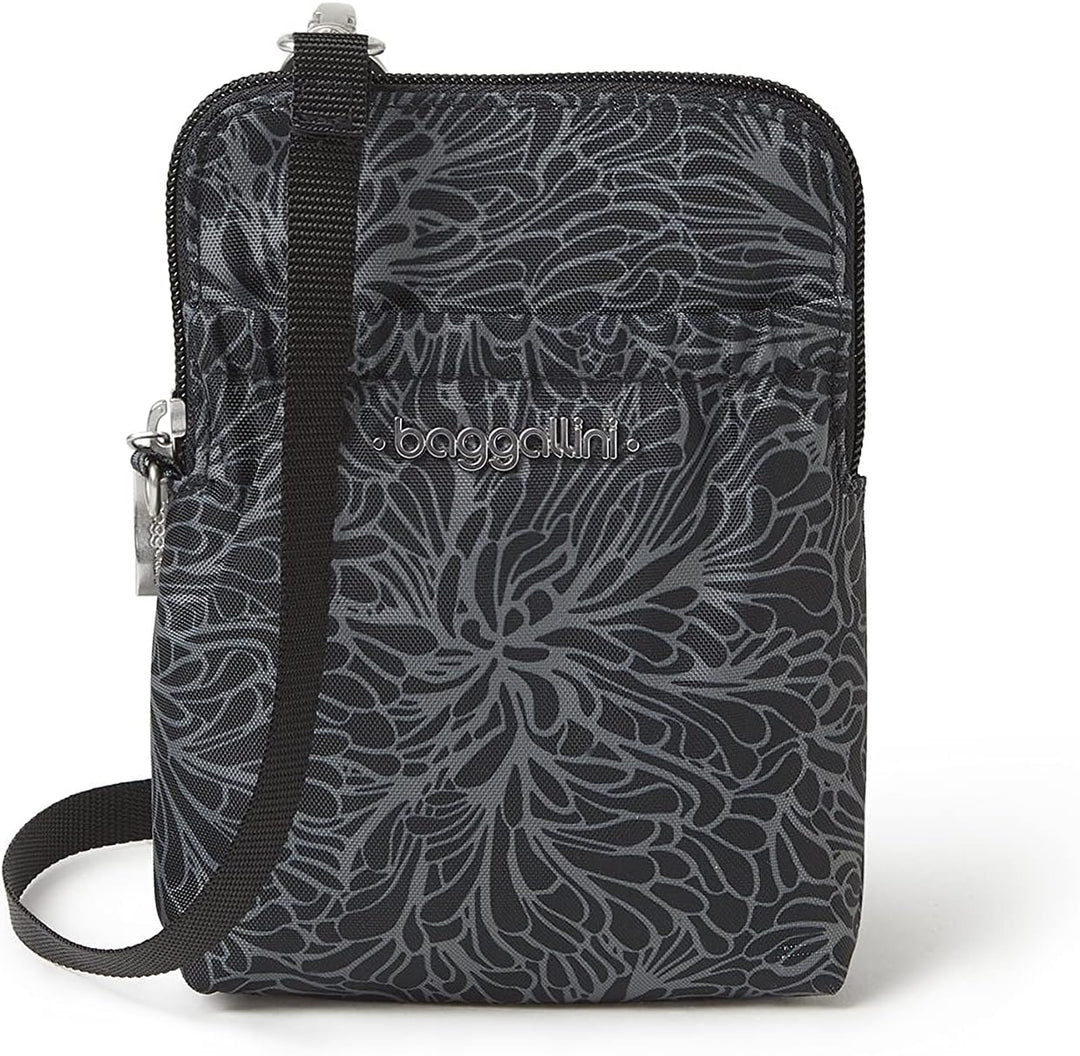 Baggallini Rfid Bryant Pouch Rfid Bryant Pouch Midnight Blossom, Midnight Blossom