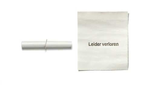 PARTY DISCOUNT ® Röllchenlose Nieten, weiss, 500 Stück