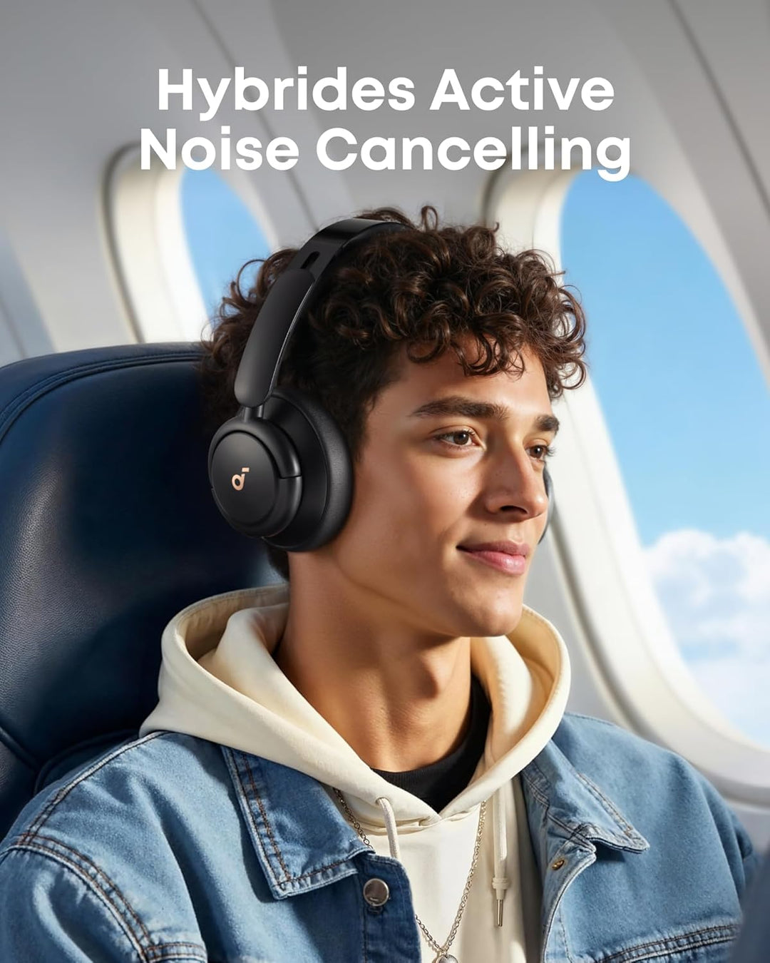 Soundcore by Anker Life Q30 Bluetooth Kopfhörer, Hybrid Active Geräuschisolierung, Individuelle Modi