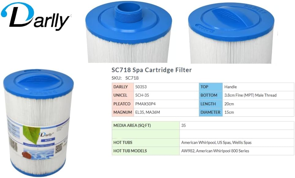 Darlly Spafilter SC718 (5CH-352-SC)