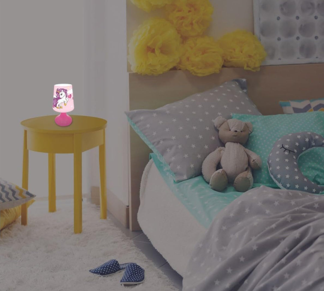 Lexibook, Einhorn, Mini Kabellose Nachttischlampe und Nachtlicht, MLT10UNI, Einhorn