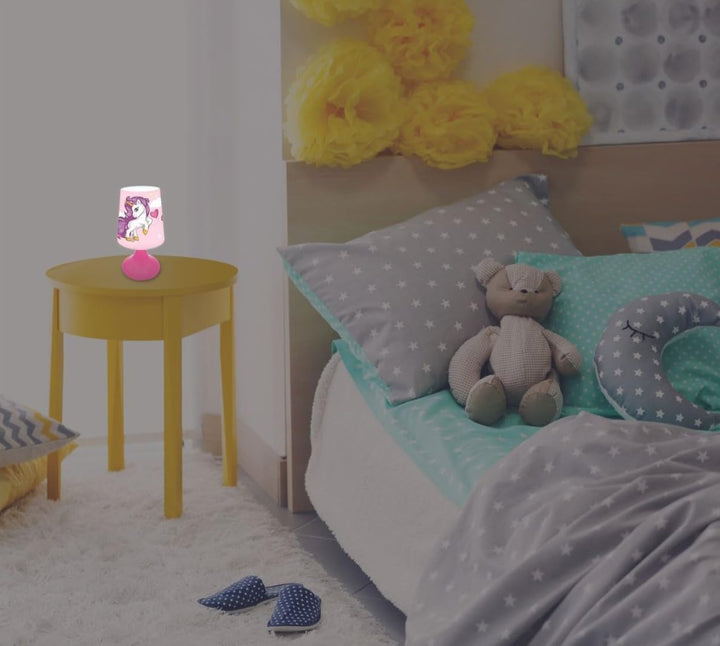 Lexibook, Einhorn, Mini Kabellose Nachttischlampe und Nachtlicht, MLT10UNI, Einhorn