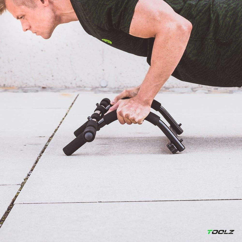 TOOLZ Chin Up Bar – Klimmzugstange für Zuhause – Multifunktionstrainer für Sit-ups, Press-ups & Chin
