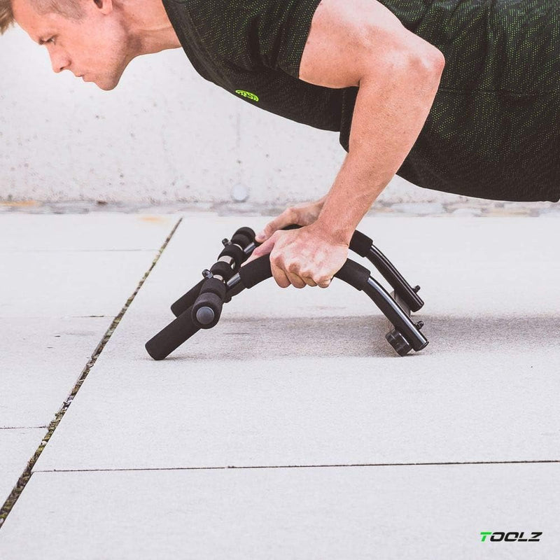 TOOLZ Chin Up Bar – Klimmzugstange für Zuhause – Multifunktionstrainer für Sit-ups, Press-ups & Chin