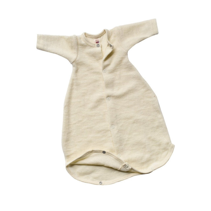 Engel Naturtextilien Frühchen Kleidung - Bio/Öko Baby Schlafsack Schurwoll Frottee Gr. 50 cm