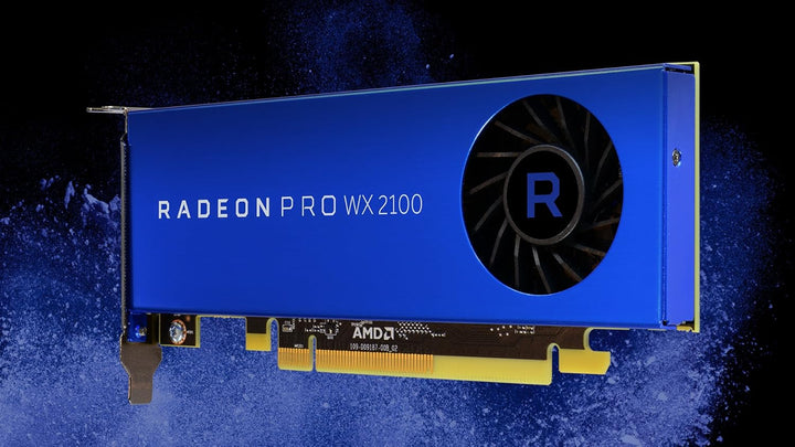 AMD Radeon Pro WX 2100 2 GB GDDR5 PCIe 1 x DP 2 x mDP, Radeon Pro WX 2100