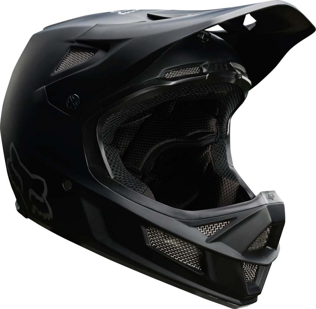 FOX Herren Rampage Comp Helmet Mt Blk Matte, Black/White, S (55/56)