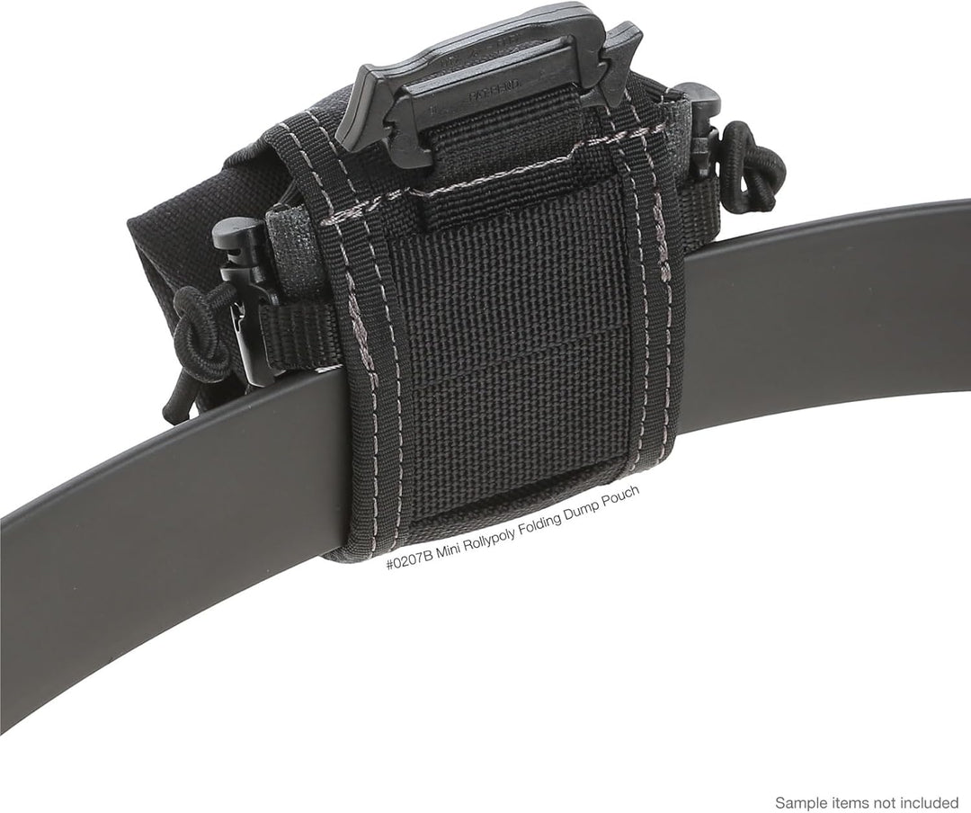 Maxpedition Faltbeutel Mini Rollypoly Schwarz, Schwarz