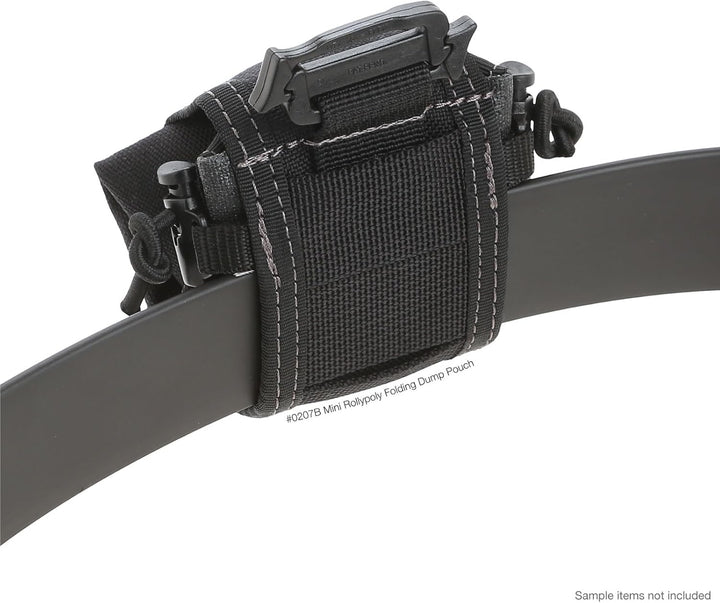 Maxpedition Faltbeutel Mini Rollypoly Schwarz, Schwarz