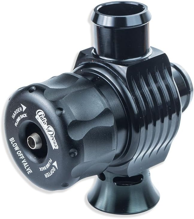 Blow Off Schubumluft-Ventil mit 25mm Anschluss - Splitter - Kolben einstellbar
