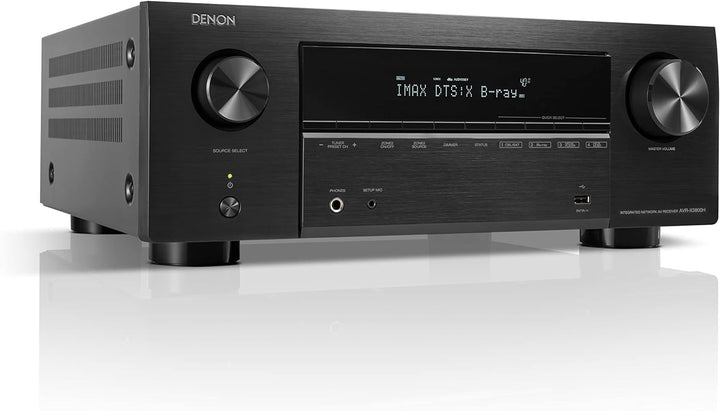 Denon AVC-X3800H 9.4-Kanal AV-Receiver, Verstärker mit Auro-3D, Dolby Atmos, DTS:X, 6 "8K-Eingänge u