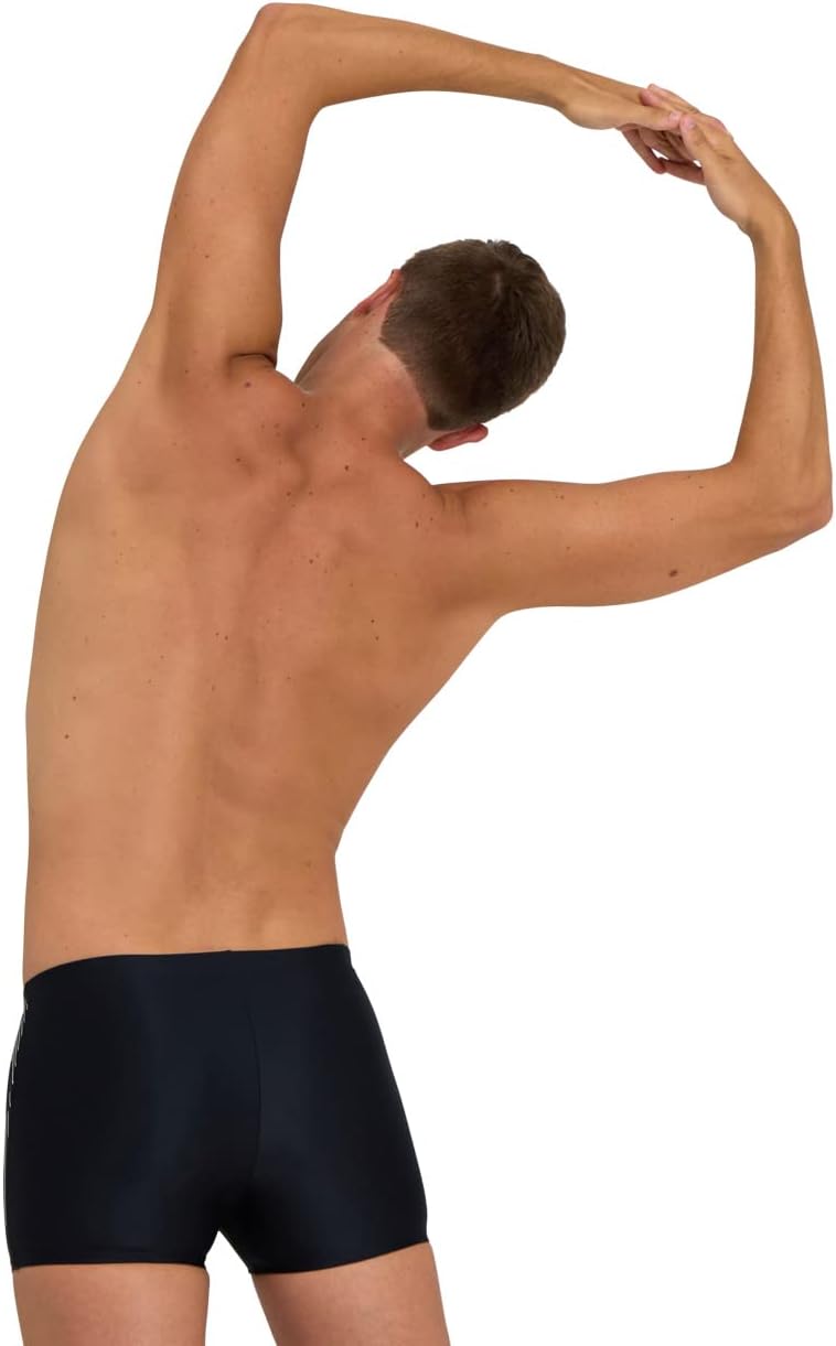 ARENA Herren Men's Branch Swim Short Swim Trunks, Schwarz
