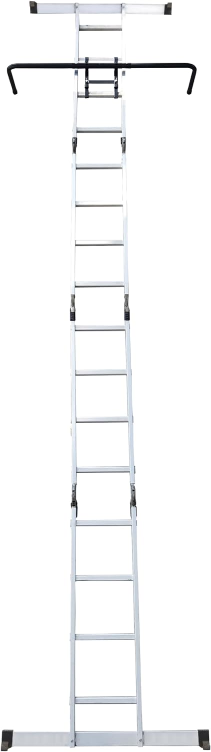 WORHAN Wandabstandshalter für Leiter Abstandshalter Leiterzubehör Wandabstand KS OF30 124cm X 29cm T