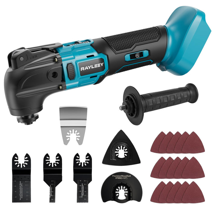 Akku Multifunktionswerkzeug Satz für Makita Akku 18V, 23 Zubehör Multitool Oszillationswerkzeug mit