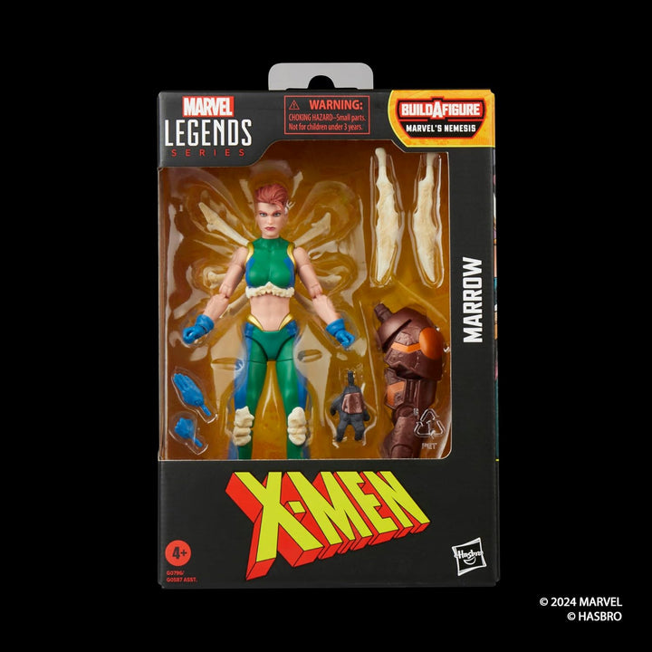 Marvel Legends Series Marrow Action-Figur zu den Comics, Rot und Schwarz, Marrow