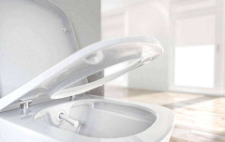 TECEone WC Sitz mit Deckel (Absenkautomatik soft-close, Duroplast, für TECEone Keramiken) weiss, 970