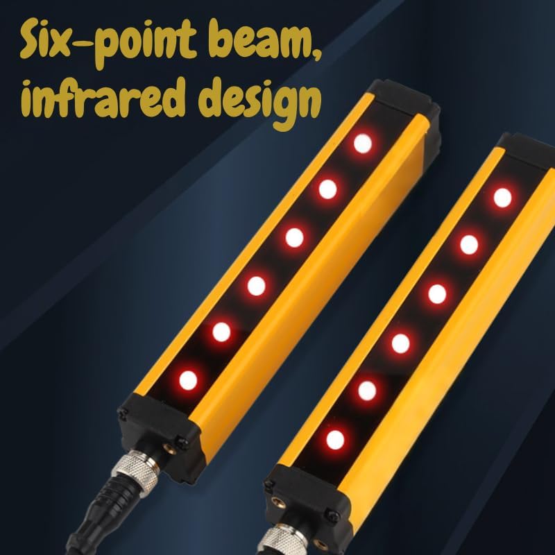 Respicefinem Sicherheits Lichtvorhang Sensoren 6 Beams DC12–36 VBEM0640-30NB Sicherheitslichtgitter