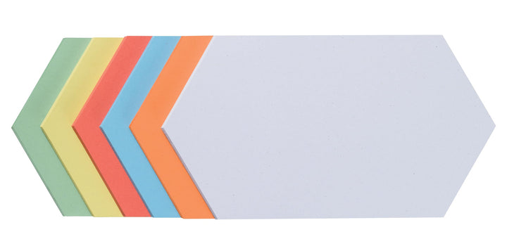 FRANKEN Moderationskarten Königswabe, 297 x 165 mm, sortiert, 500 Stück, farblich sortiert, UMZ 1730