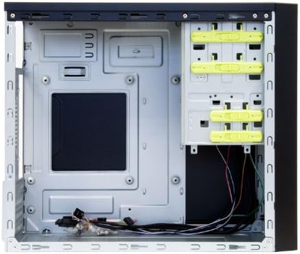 Chieftec CT-01B-OP iArena Mini Tower PC-Gehäuse (microATX), Schwarz