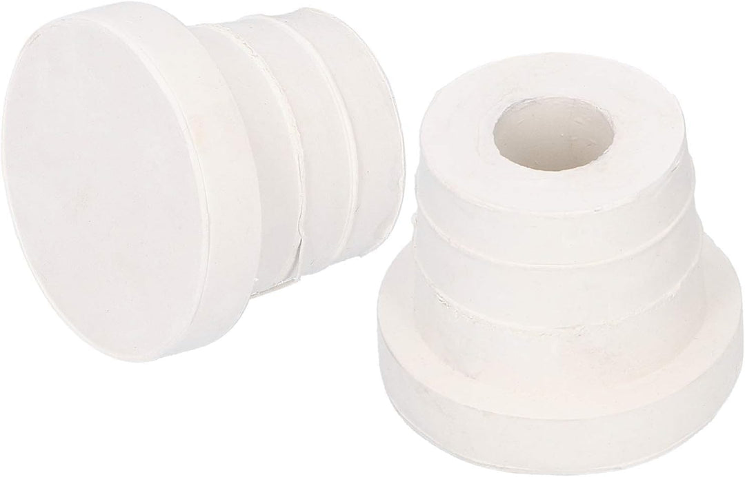 Alvinlite Poolleiter Gummipuffer 4er Set Weisse Leiter Stossstangen für Schwimmbadleitern 4pcs, 4pcs