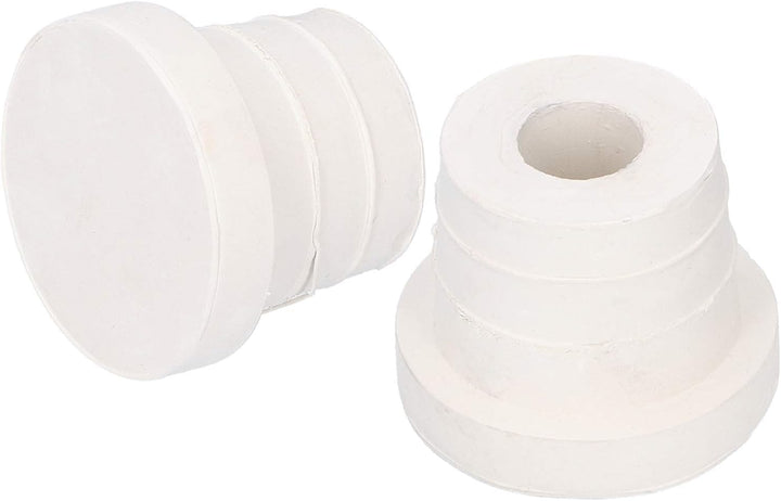 Alvinlite Poolleiter Gummipuffer 4er Set Weisse Leiter Stossstangen für Schwimmbadleitern 4pcs, 4pcs