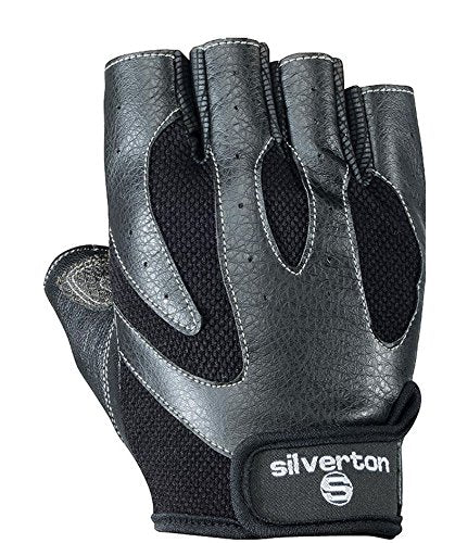 Silverton Erwachsene Handschuhe Fitnesshandschuhe Matrix M Schwarz, M Schwarz