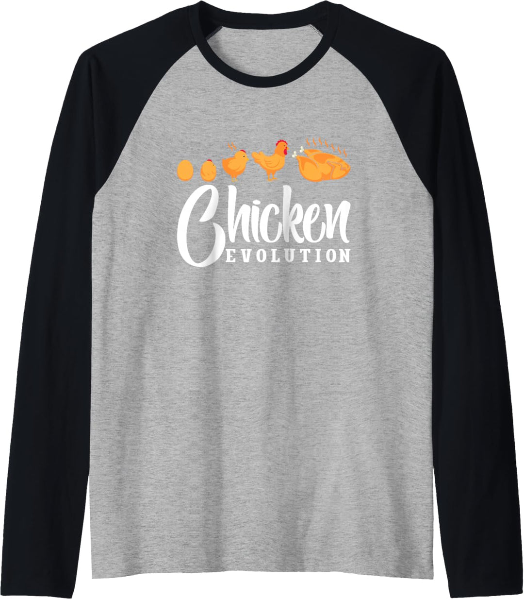 Chicken Evolution Hühnerbesitzer Huhn Hühner Raglan