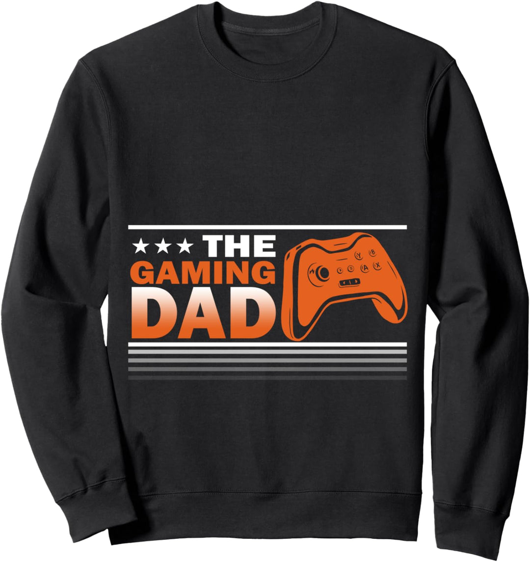 Lustiges Gamer Dad Gaming Videospiele für Herren Sweatshirt