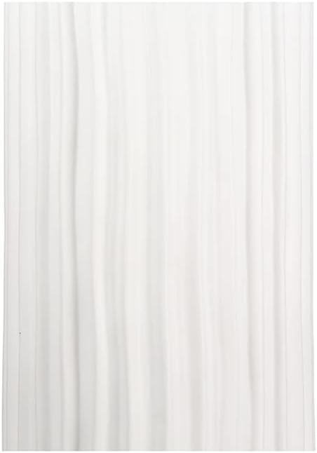 Casablanca Vase - Fjord - aus Keramik weiss matt mit Rillenstruktur H. 76 cm Höhe 76 cm Weiss, Höhe