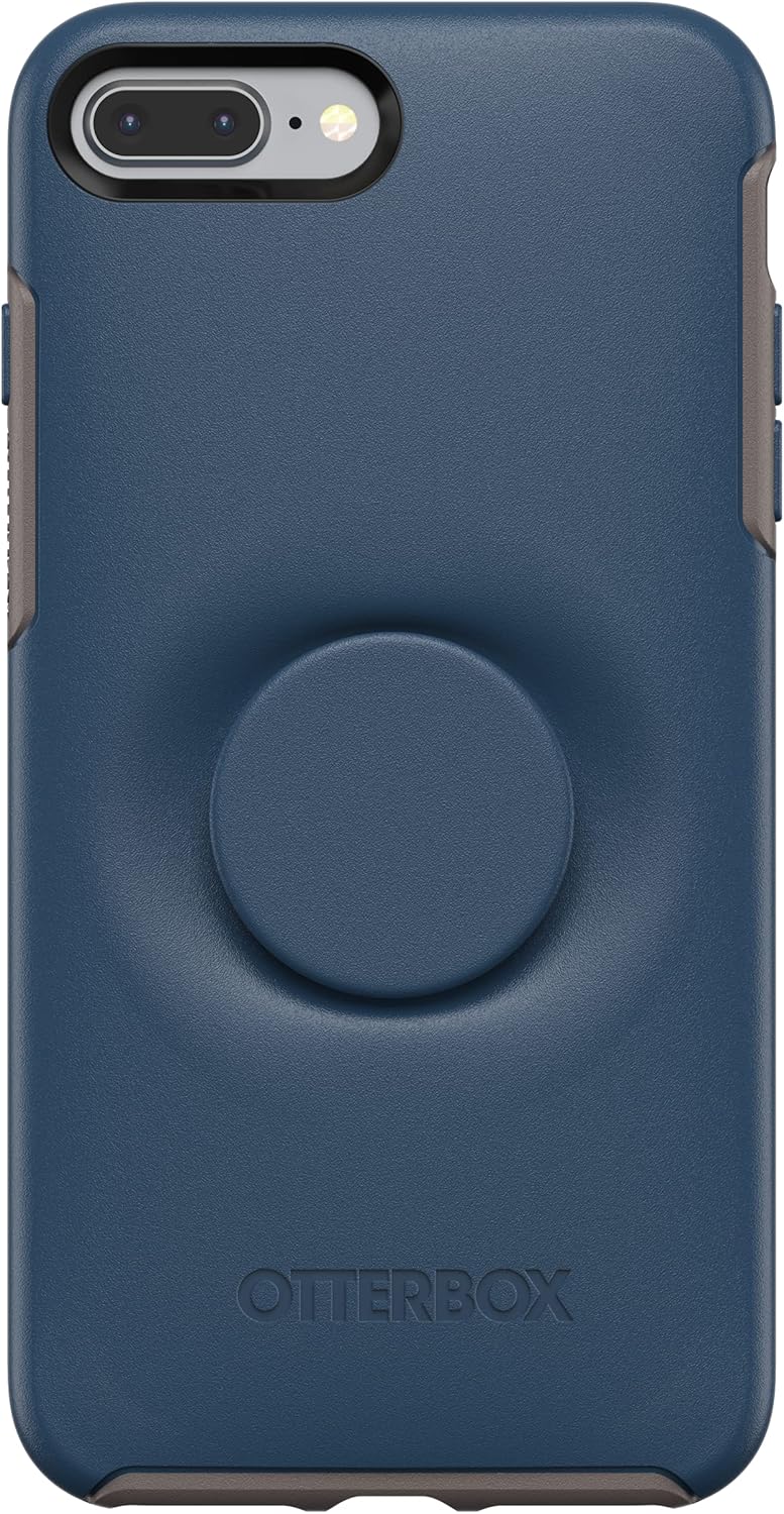 OtterBox + Pop Symmetry Series Hülle für iPhone 7 Plus und iPhone 8 Plus (Go to Blue), Go To Blue