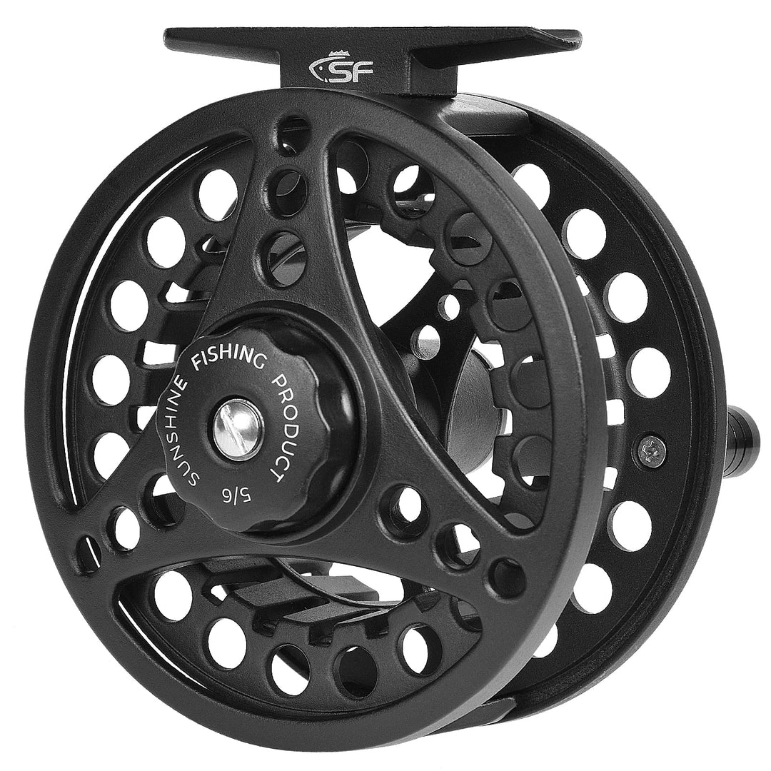 SF SF-001 Grosse Arbor Fliegenfischerrolle 2+1 mit Aluminiumlegierungskörper 3/4 Gew. 5/6 Gew. 7/8 G