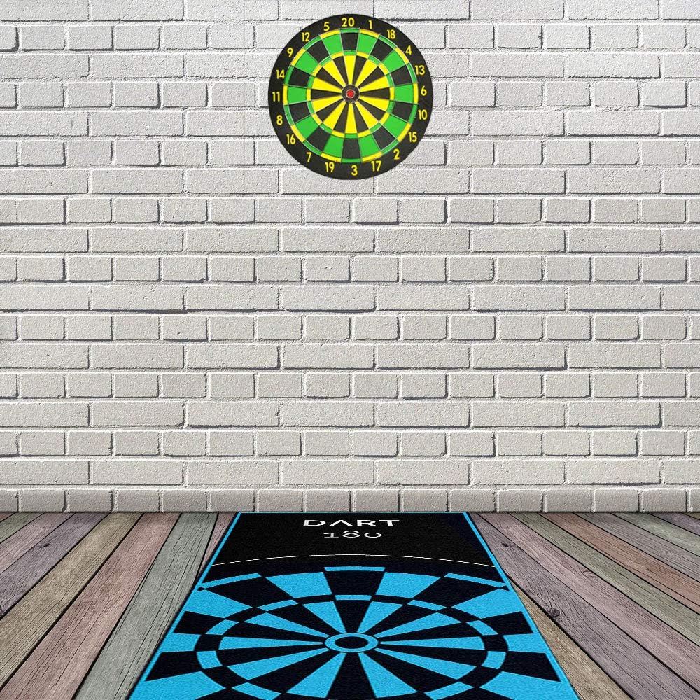 Kingpower Dartmatte Dart Teppich Turnier Matte Abwurflinie Bodenschutz Zubehör Dartpfeile Dartscheib