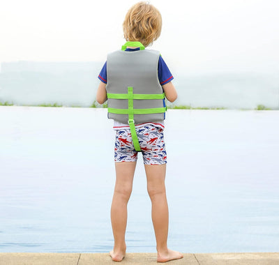 OldPAPA Kinder Schwimmjacke, Schwimmende Badeanzug Kleinkind für Schwimmen Lernen und trainieren, Wa