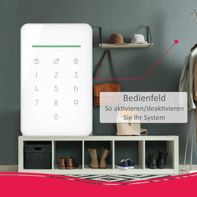 ELRO AS90KEA Zentrale AS90S Home+ Alarmsystem, Zubehör Zubehör Code Zentrale, Zubehör Code Zentrale