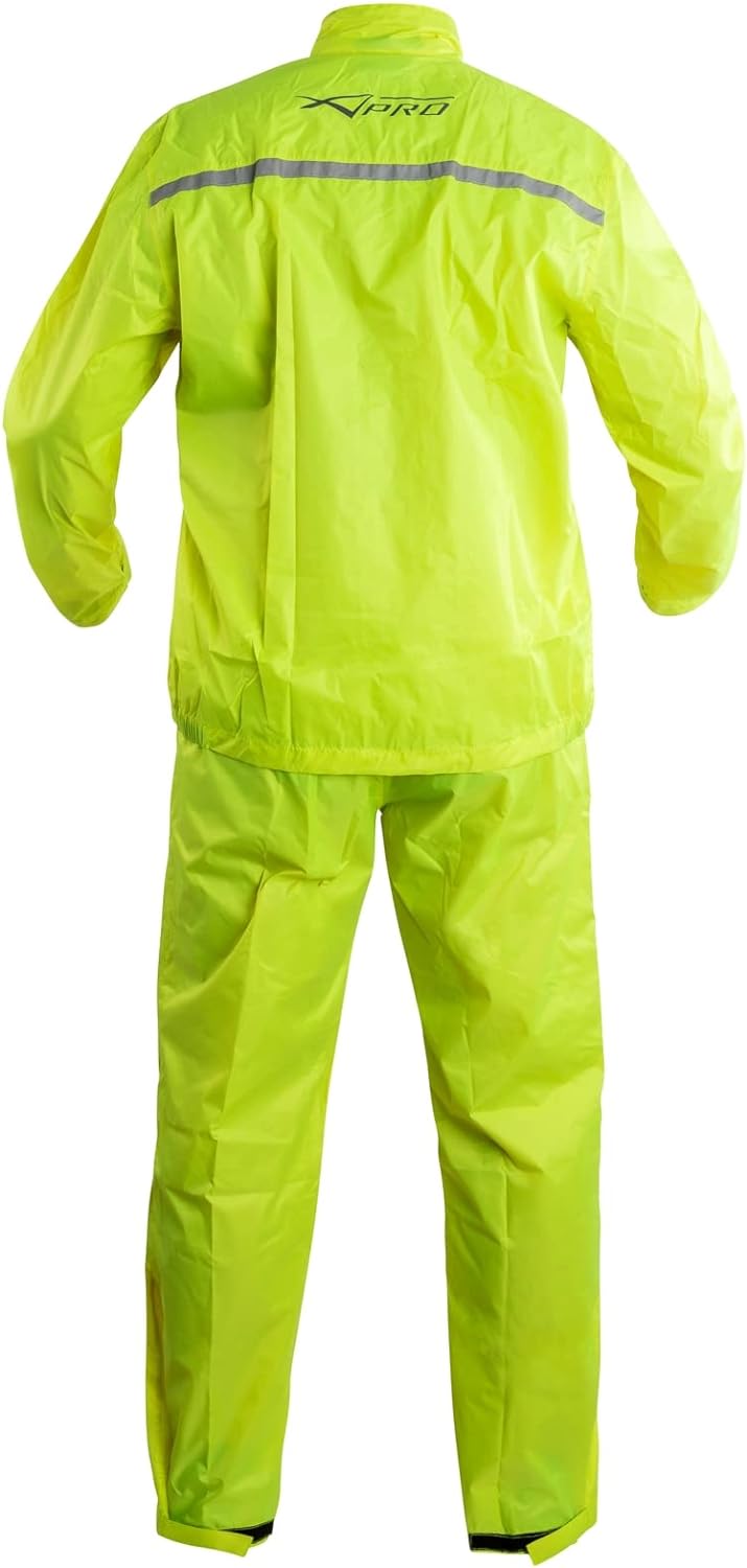 Motorrad Regenhose Regenkombi Regenanzug Regenjacke Wasserdicht Fluo S S Fluo, S Fluo