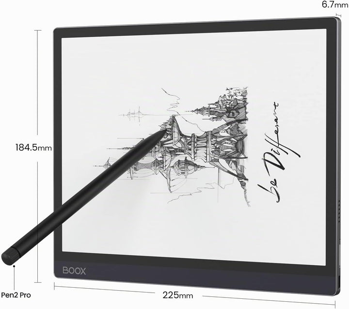 BOOX Tablet Tab Ultra 10,3 Zoll ePaper Tablet 128 GB Android 11 Frontlicht Kamera G-Sensor TF Karten