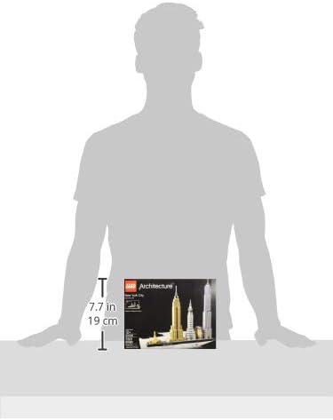 LEGO Architecture New York City 21028, Build It Yourself New York Skyline Model Kit for Adults and K