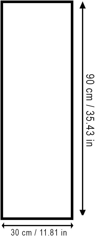 Feeby Wanddeko Wasserfall Bild Kunstdruck modern Landschaft Grün 30x90 cm M14618 30x90 cm, M14618 30