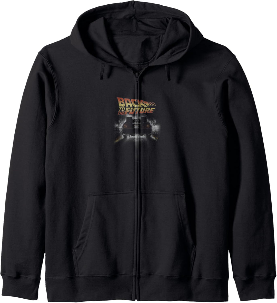 Back To The Future Delorean Fade Kapuzenjacke