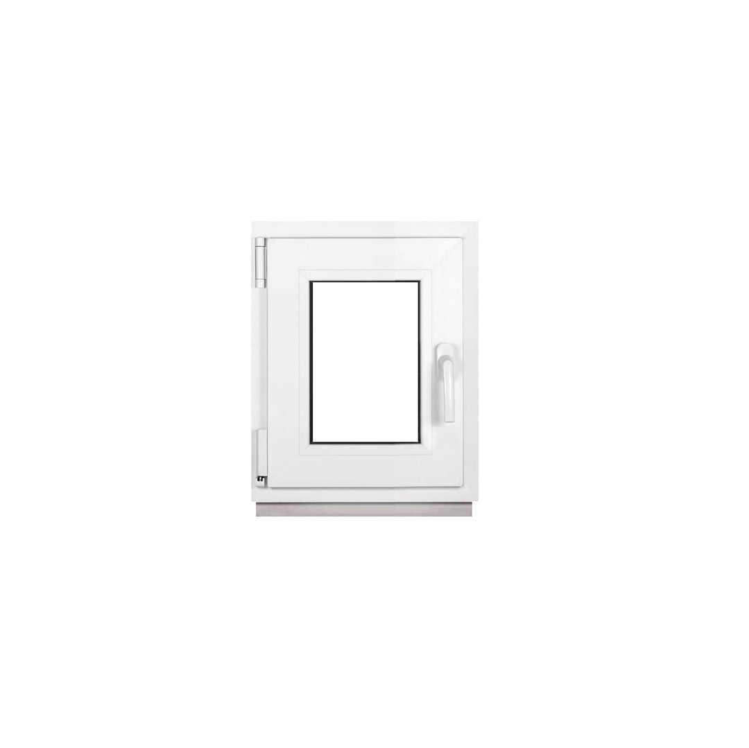 Kellerfenster Fenster Kunststofffenster Weiss Breite x Höhe 50 x 60 cm (500 x 600 mm) 2-fach (32 mm)