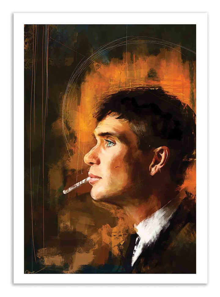 Art-Poster - Tommy Shelby - Wisesnail - 50 x 70 cm