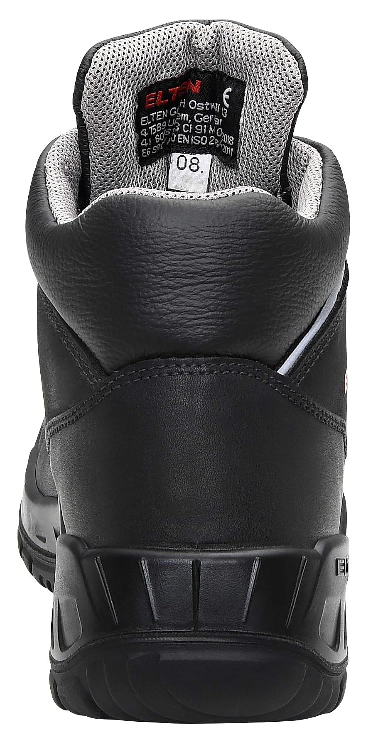 ELTEN Sicherheitsschuhe LUTZ S3 HI, Herren, Leder, Stahlkappe, leicht, robust, Schwarz, Grösse: 43 4