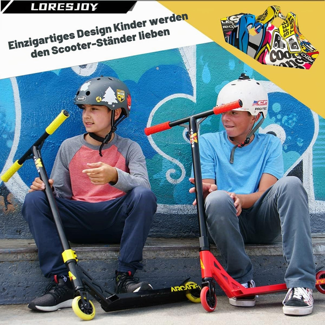 Stunt Scooter Ständer, Universal Scooter Stand, Stunt Roller Ständer für Pro Stunt Scooter/Stunt Rol