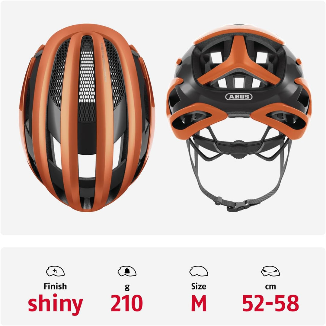ABUS Rennradhelm AirBreaker - High-End Fahrradhelm für den professionellen Radsport - für Jugendlich