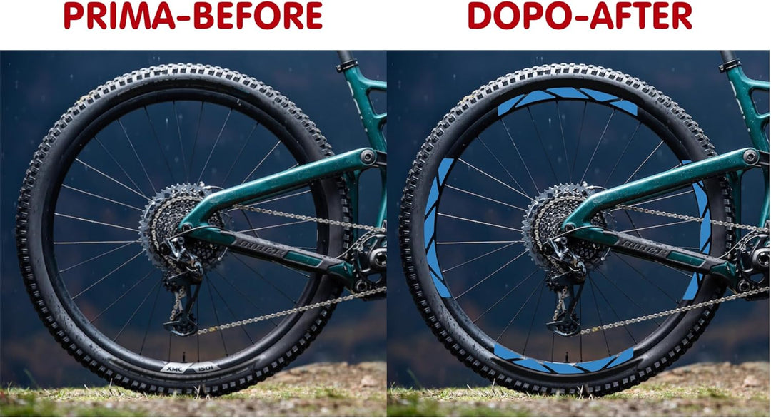 MTB-Radaufkleber 26'' - 27,5'' - 28-29'' Zoll Radaufkleber MTB-Reifenaufkleber MTB-Rennradfelgenaufk